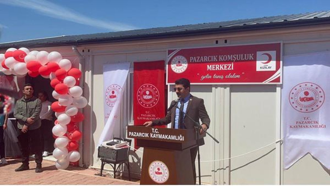 Pazarcık'ta “Komşuluk Merkezi” Hizmete Açıldı