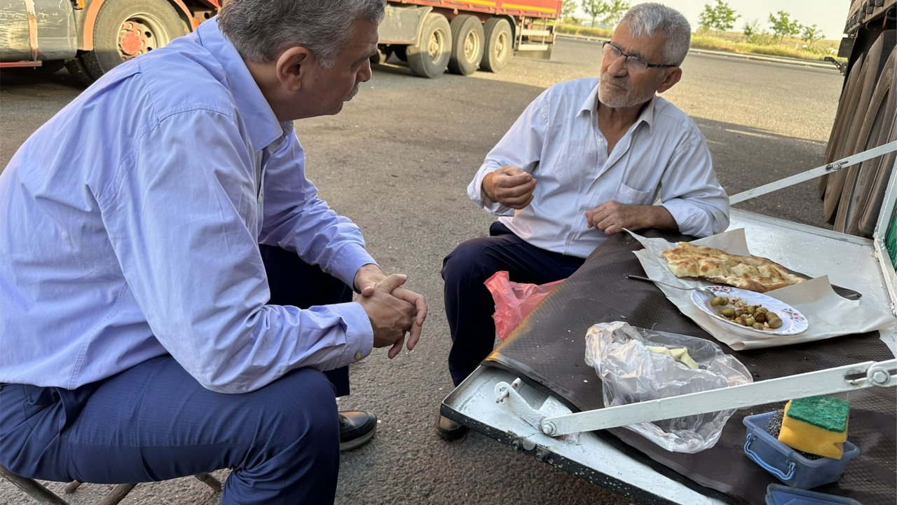 Çağlayanceritli Şoförün Yardım Çağrısına Celalettin Güvenç’ten Anlamlı Destek