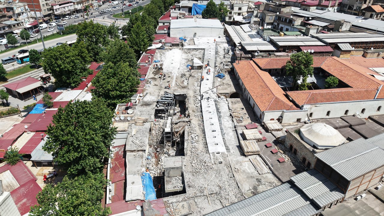 600 milyon TL’lik yatırımla Kahramanmaraş’ın en eski çarşısı yenileniyor