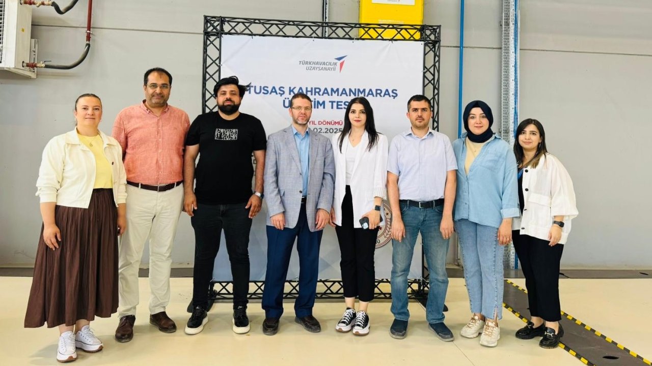 Airbus-TUSAŞ MYO Öğrencilerinden TUSAŞ Kahramanmaraş Tesisine Teknik Çıkarma