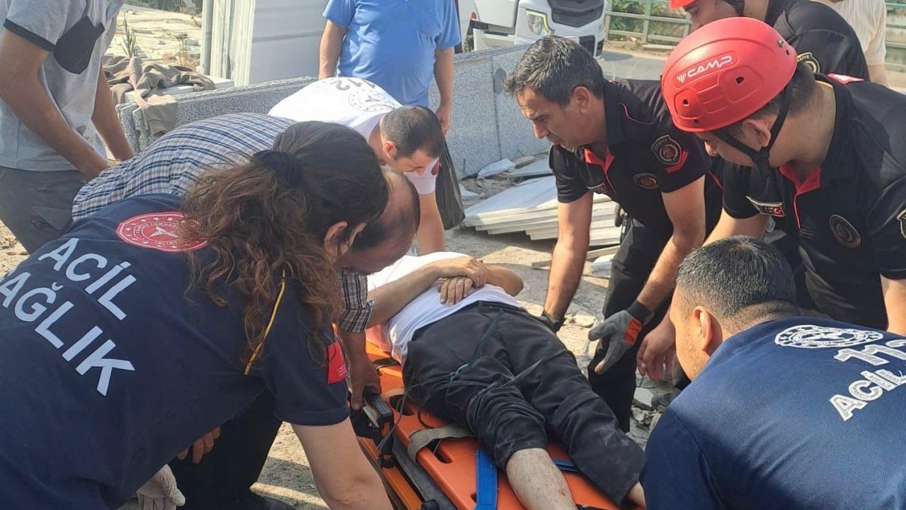 Kahramanmaraş’ta iş kazası: 2 yaralı