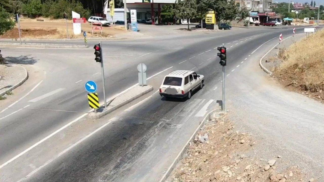 Kahramanmaraş'ta Drone Destekli Trafik Denetimi