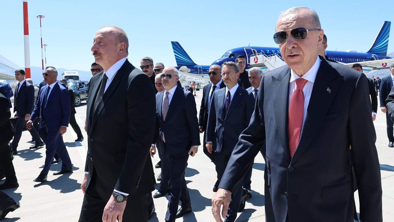 Cumhurbaşkanı Erdoğan ve Aliyev Kahramanmaraş’ta