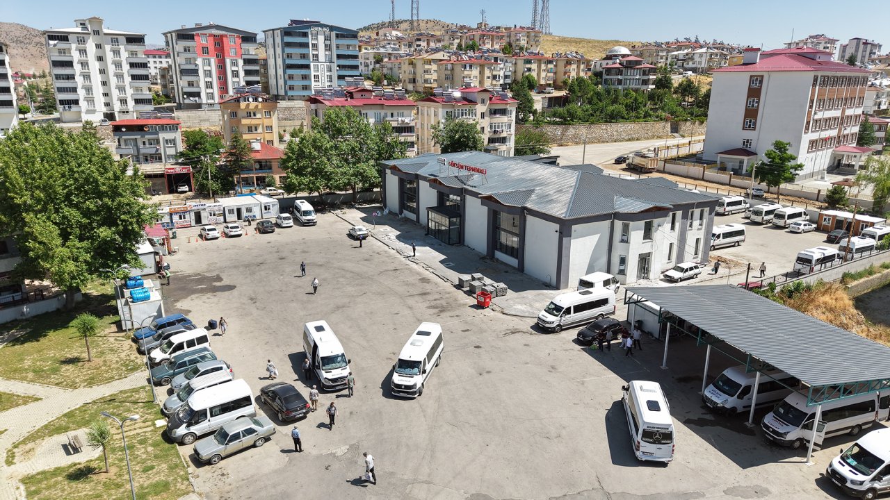 Göksun Terminali’nde Son Dokunuşlar Yapılıyor