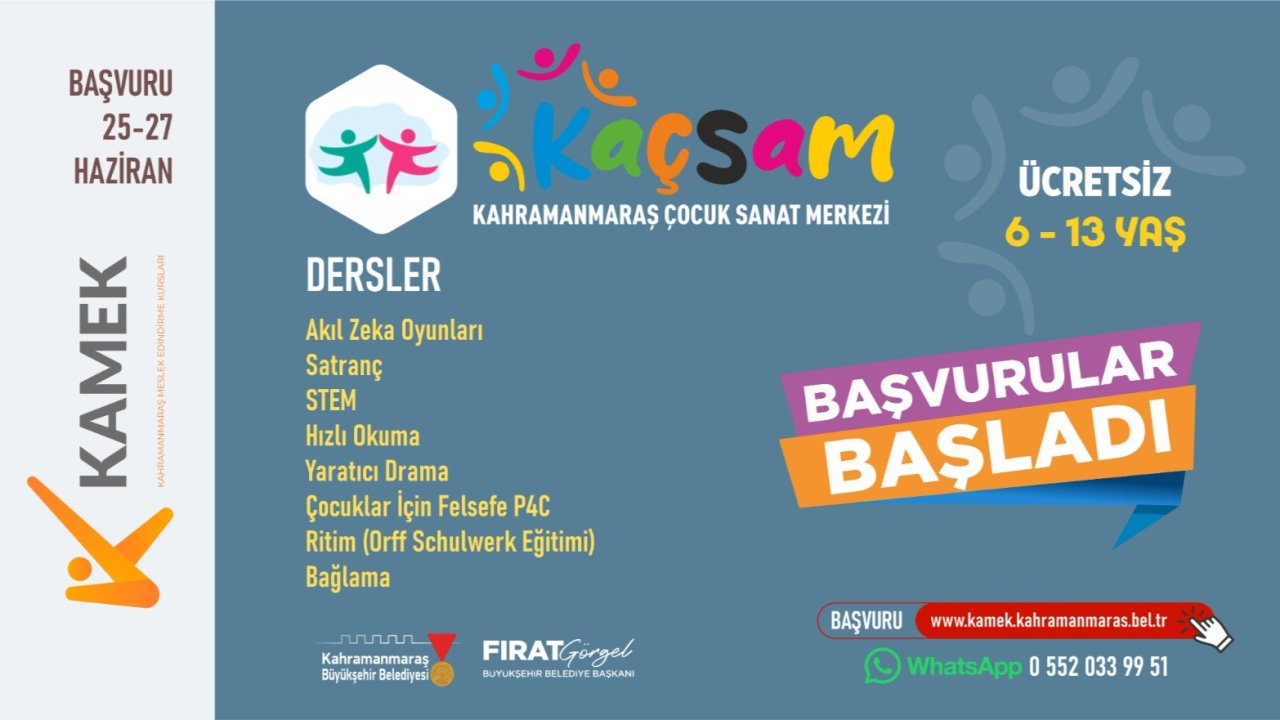 Yaz Tatilinde Çocuklara Eğlence ve Eğitim Bir Arada