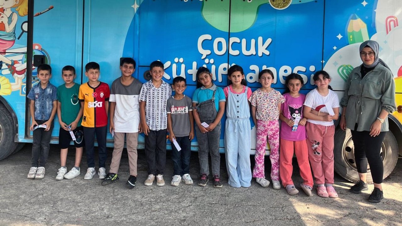Hayalleri taşıyan kütüphane, kırsalda 5 bin çocukla buluştu