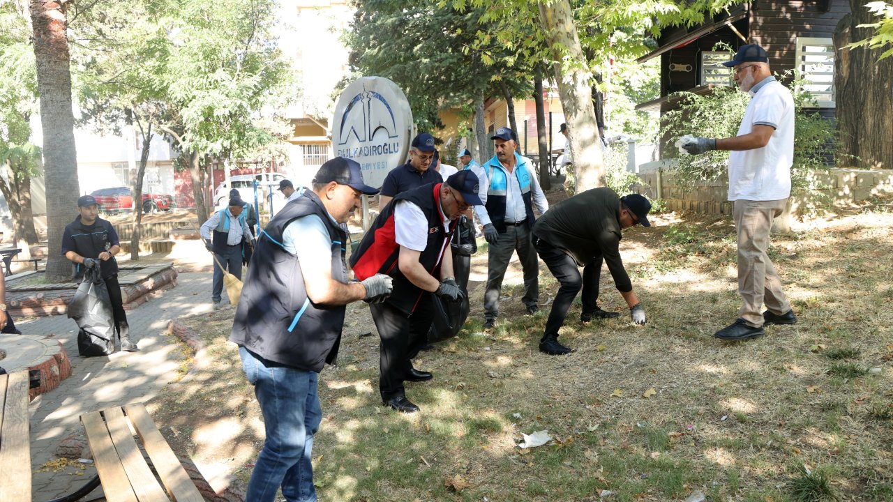Dulkadiroğlu’nda temizlik seferberliği başladı