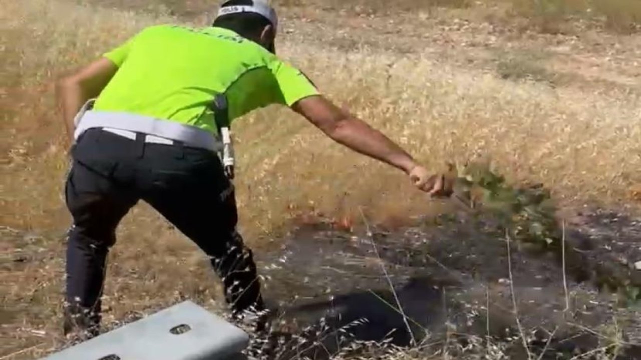 Kahramanmaraş’ta polis ekipleri faciayı önledi
