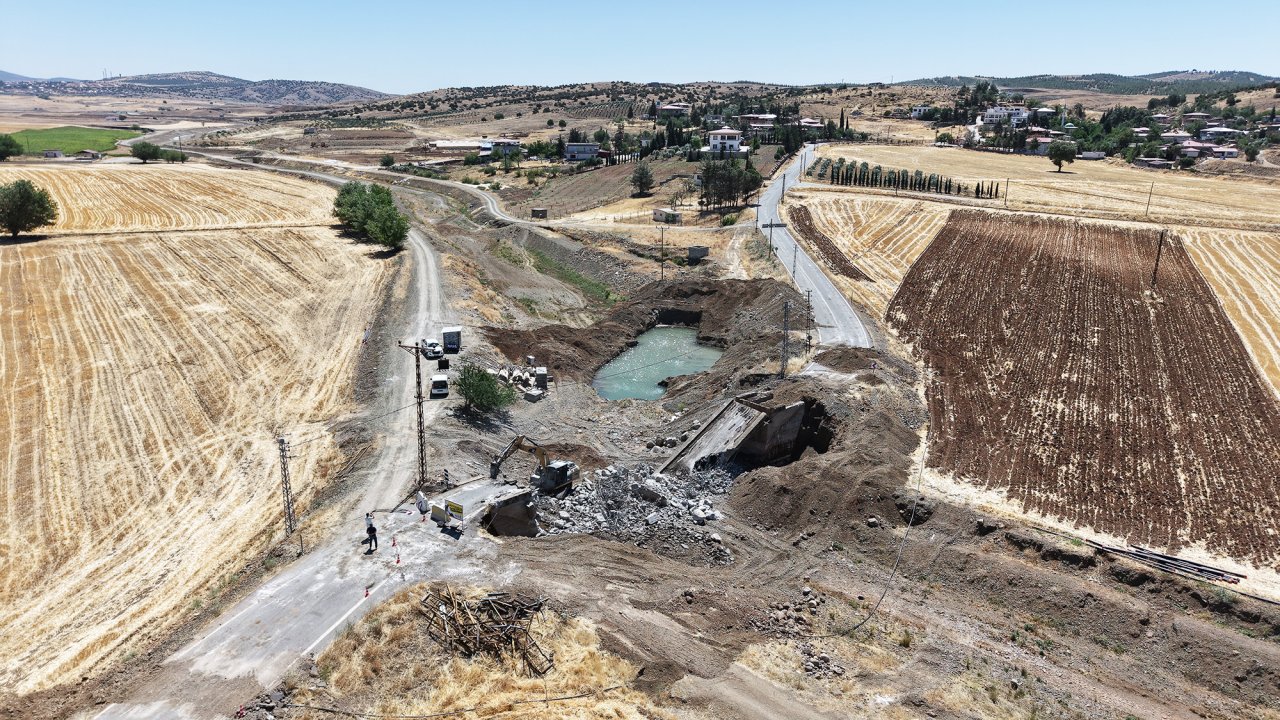 Kahramanmaraş Büyükşehir’den Dulkadiroğlu Yeniyurt’a yeni köprü
