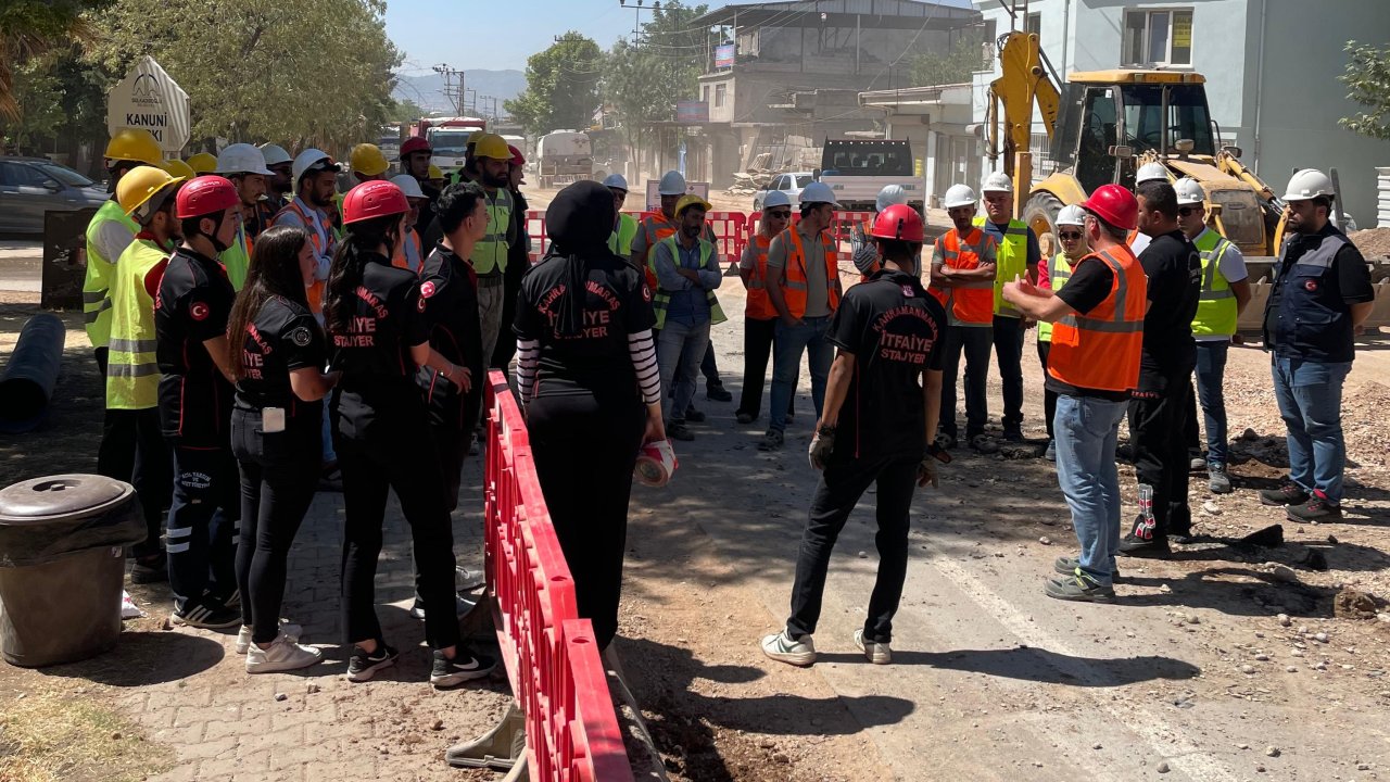 Kahramanmaraş Büyükşehir İtfaiyesi her yerde!
