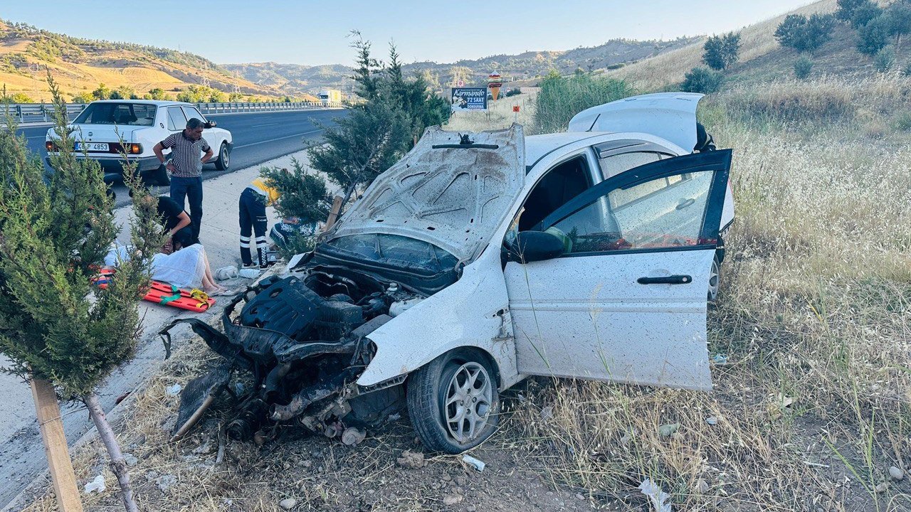 Kahramanmaraş’ta trafik kazası: 3 yaralı