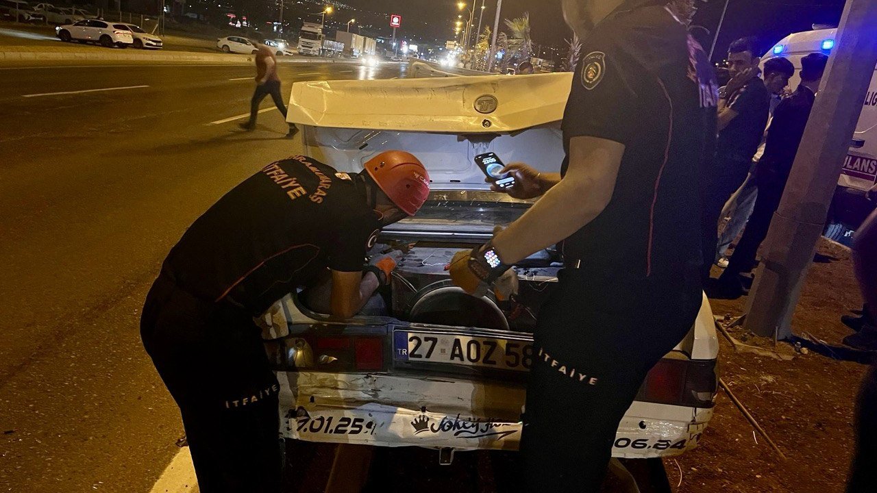 Kahramanmaraş’ta zincirleme kaza: 1 yaralı