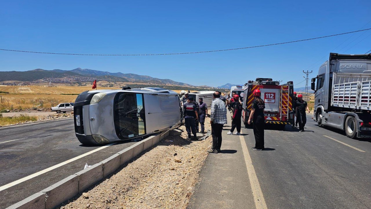 Kahramanmaraş’ta kaza: 4 yaralı