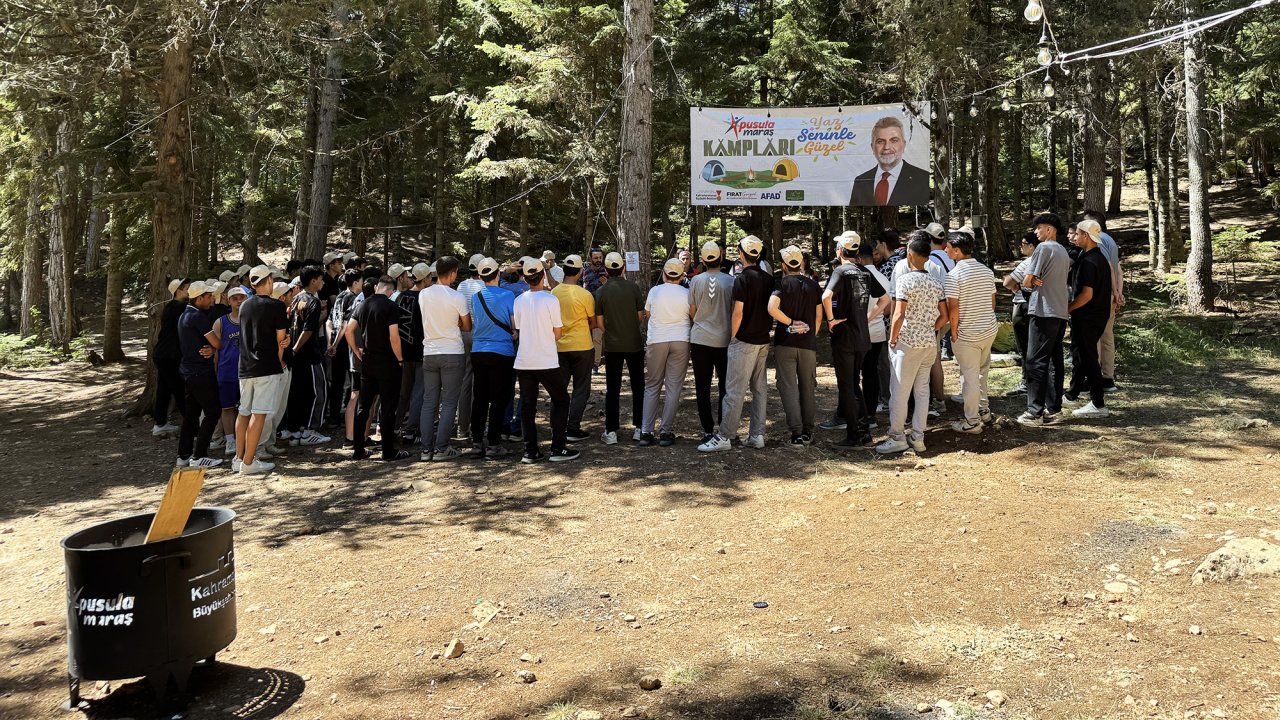 Pusula Maraş gençlik kampları başladı