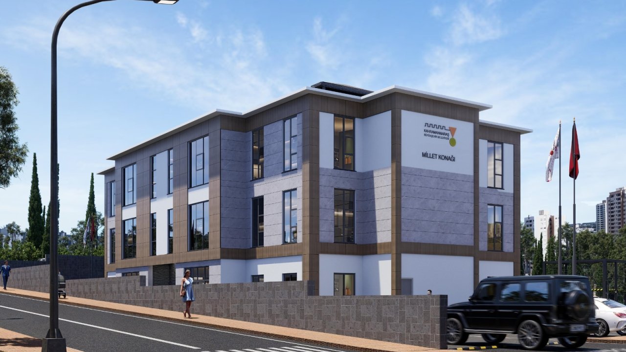 Büyükşehir’den Dulkadiroğlu’na yeni millet konağı