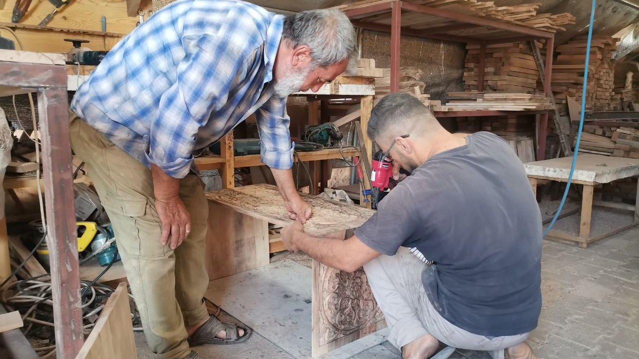 Kahramanmaraş’ta ahşap sanatkarları destek istiyor