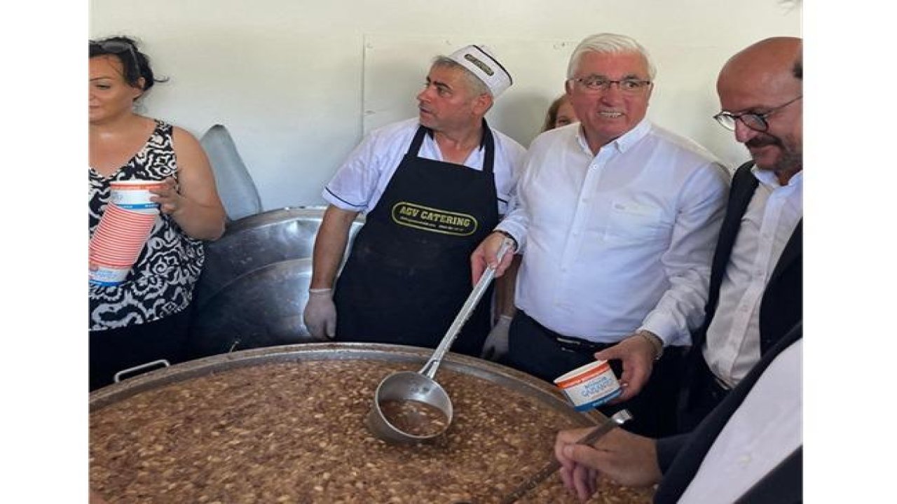 Elif Ana Türbesi’nde 6 Bin Kişilik Aşure Etkinliği Düzenlendi
