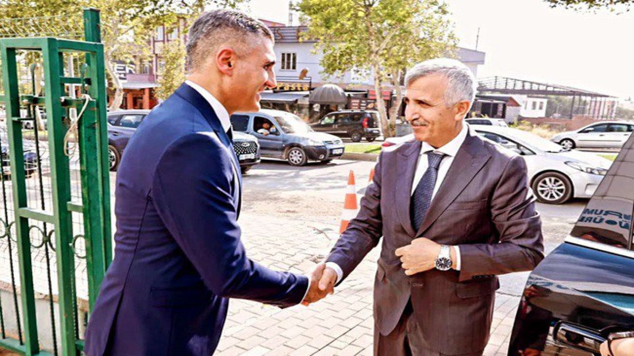 Kahramanmaraş Valisi Ünlüer’den SGK’ya ziyaret