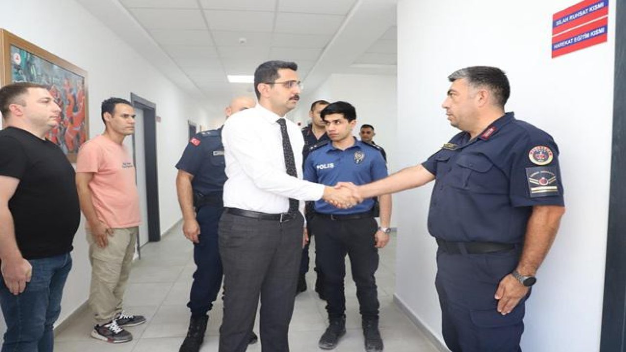 Kaymakam Hulusi Teke’den Güvenlik Birimlerine Ziyaret