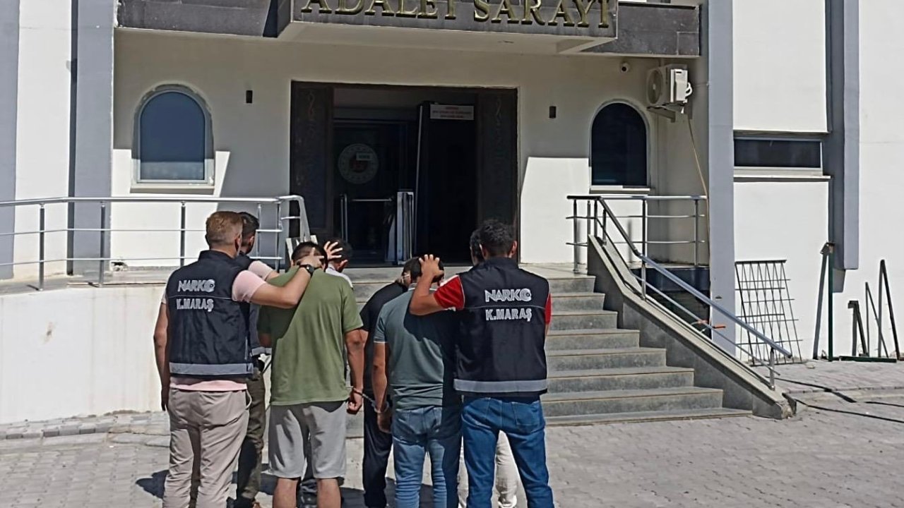 Kahramanmaraş’ta uyuşturucu operasyonu: 4 tutuklama