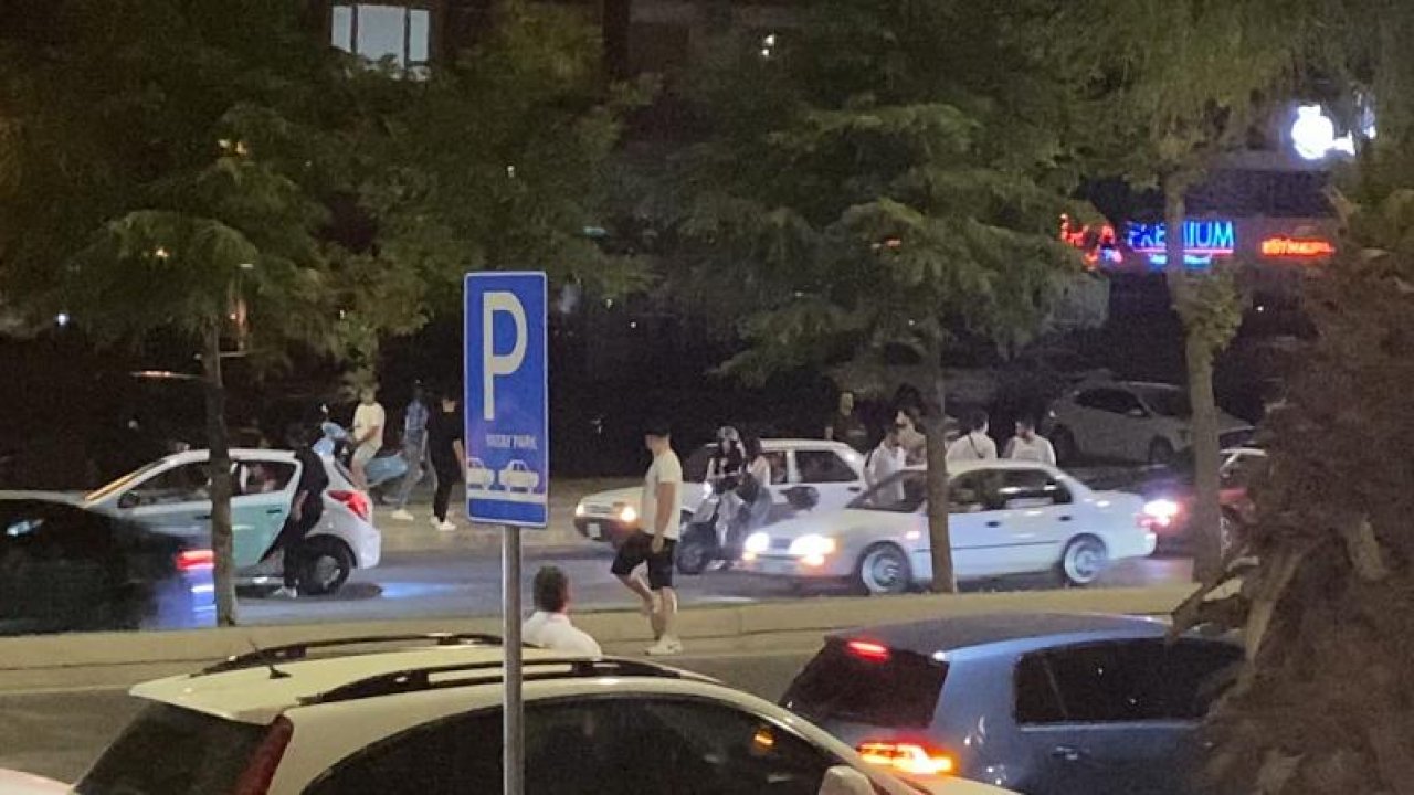 Kahramanmaraş’ta trafikte tartışma