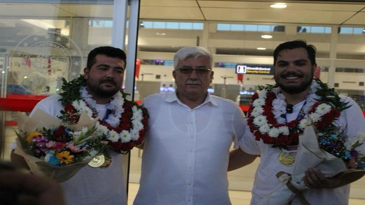 Altın Madalyalı Sporculara Kahramanmaraş’ta Coşkulu Karşılama