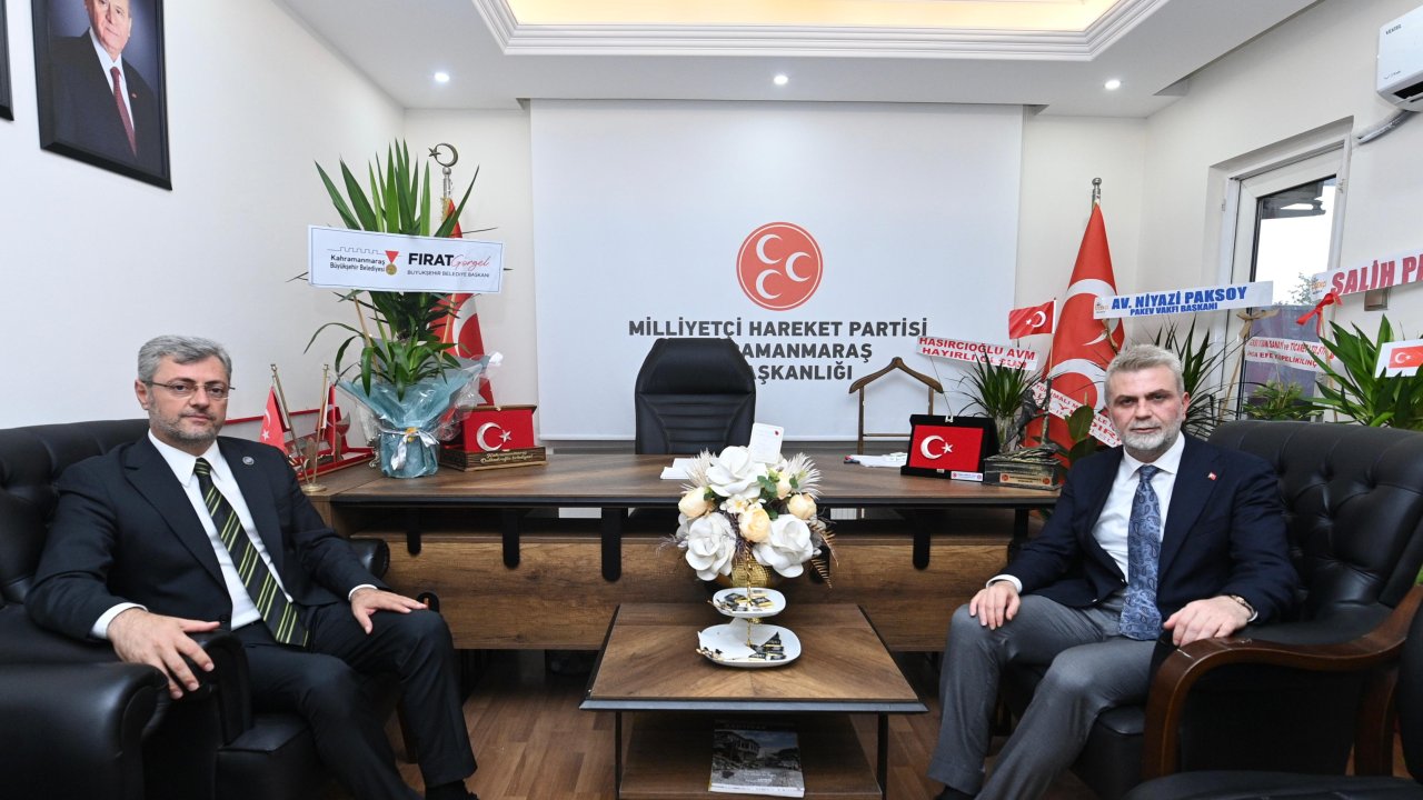 Başkan Görgel’den MHP İl Başkanı Metehan’a Hayırlı Olsun Ziyareti