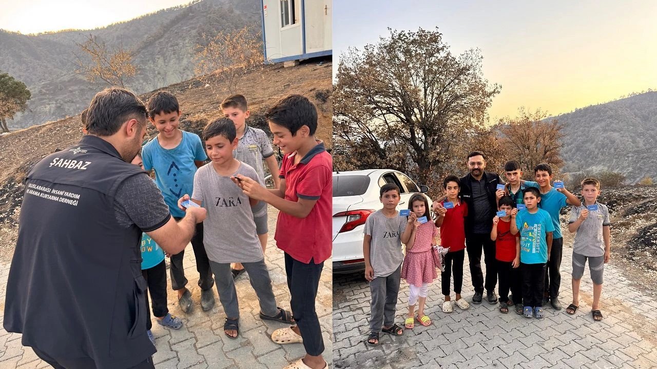 Mücahit ve arkadaşlarına Blueland’dan moral desteği