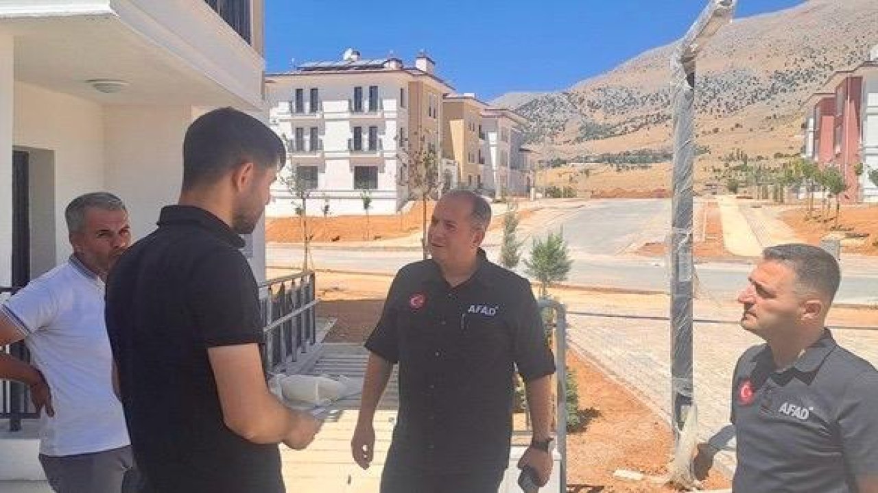 Nurhak’ta Afet Konutları Yerinde İncelendi