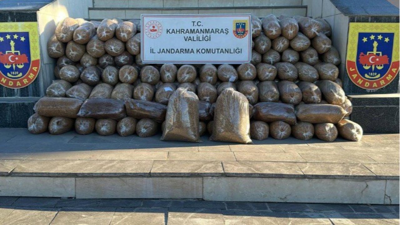 Kahramanmaraş’ta jandarmadan peş peşe operasyon