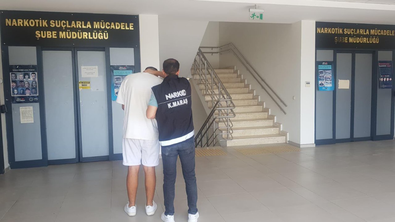 Kahramanmaraş’ta uyuşturucu taciri tutuklandı