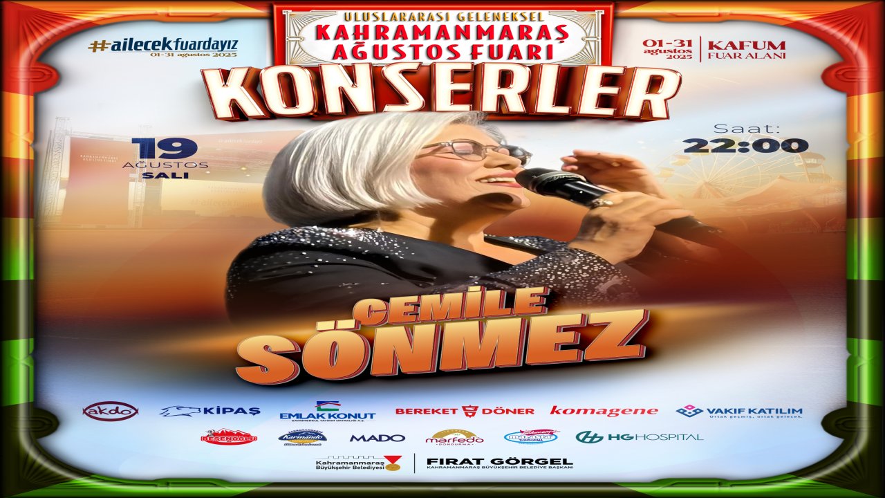 Ağustos Fuarı, unutulmaz bir müzik ziyafetine sahne olacak