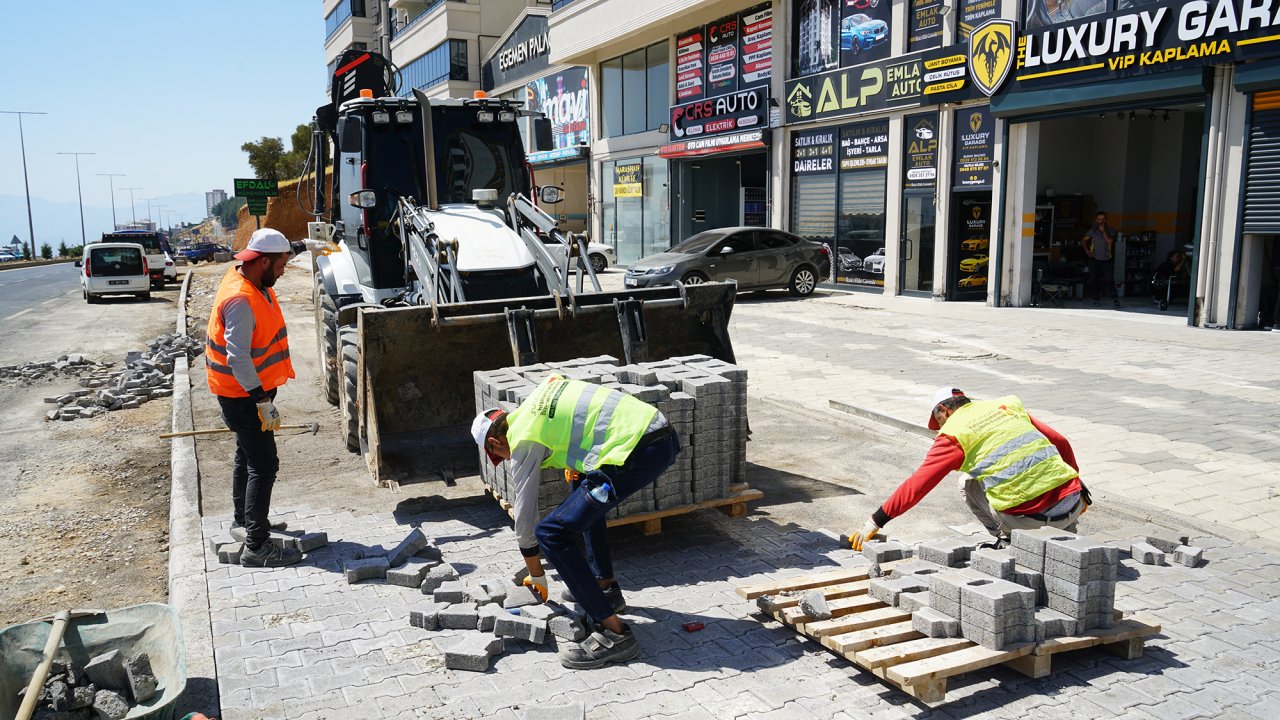 Büyükşehir’den Kuzey Çevre Yolu’na Yaya Dostu Dokunuş