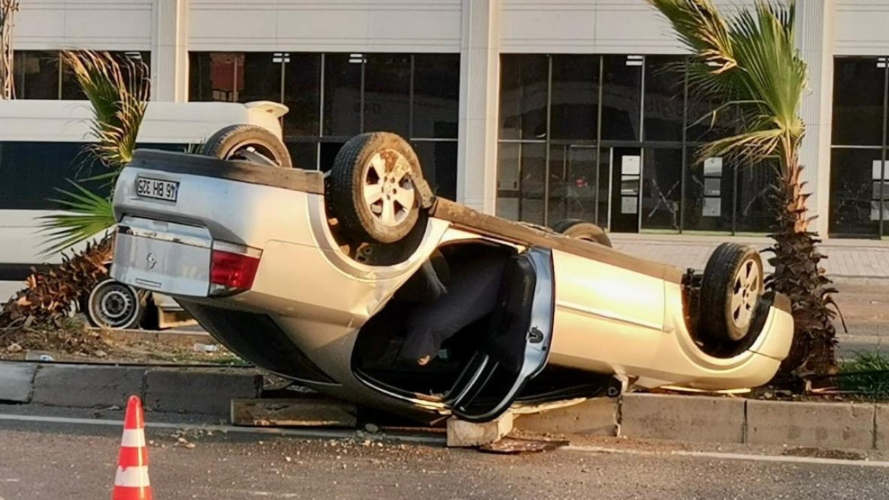 Kahramanmaraş’ta otomobil takla attı: 1 yaralı