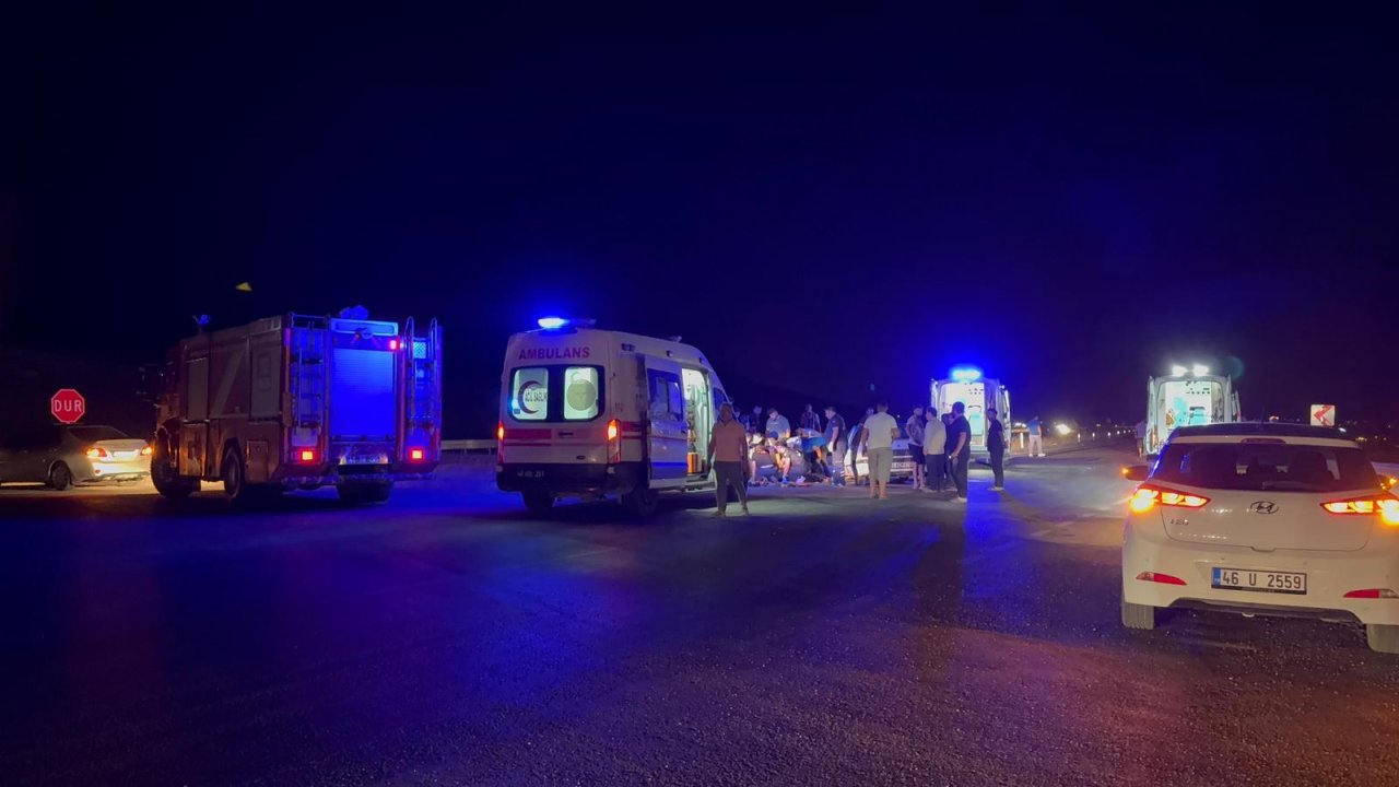 Kahramanmaraş’ta Feci Kaza: 10 Yaralı