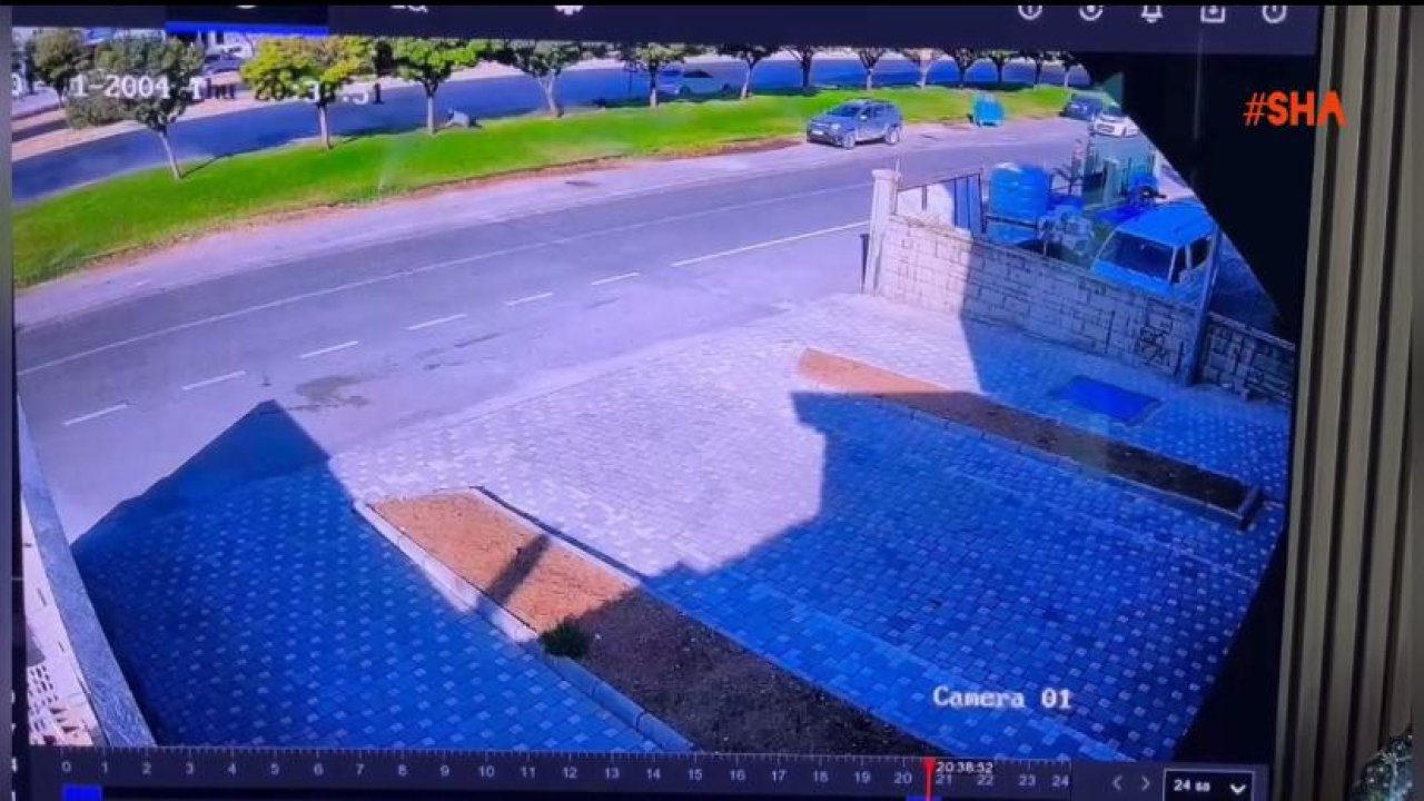 Kahramanmaraş’ta feci kaza kamerada