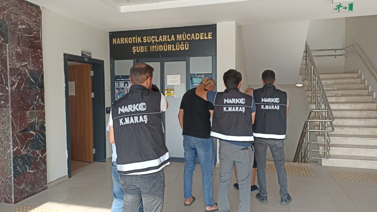 Kahramanmaraş'ta Uyuşturucu Ticareti Şüphelileri Yakalandı