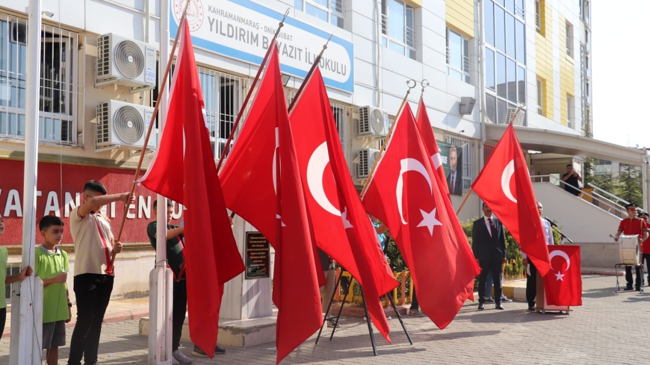 Kahramanmaraş’ta Yeni Eğitim Öğretim Yılı Törenle Başladı