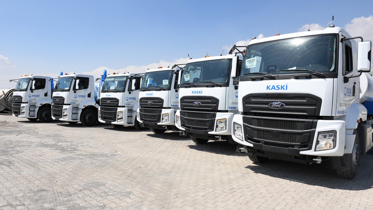 KASKİ, Filosunu 6 Araç ile Güçlendirdi