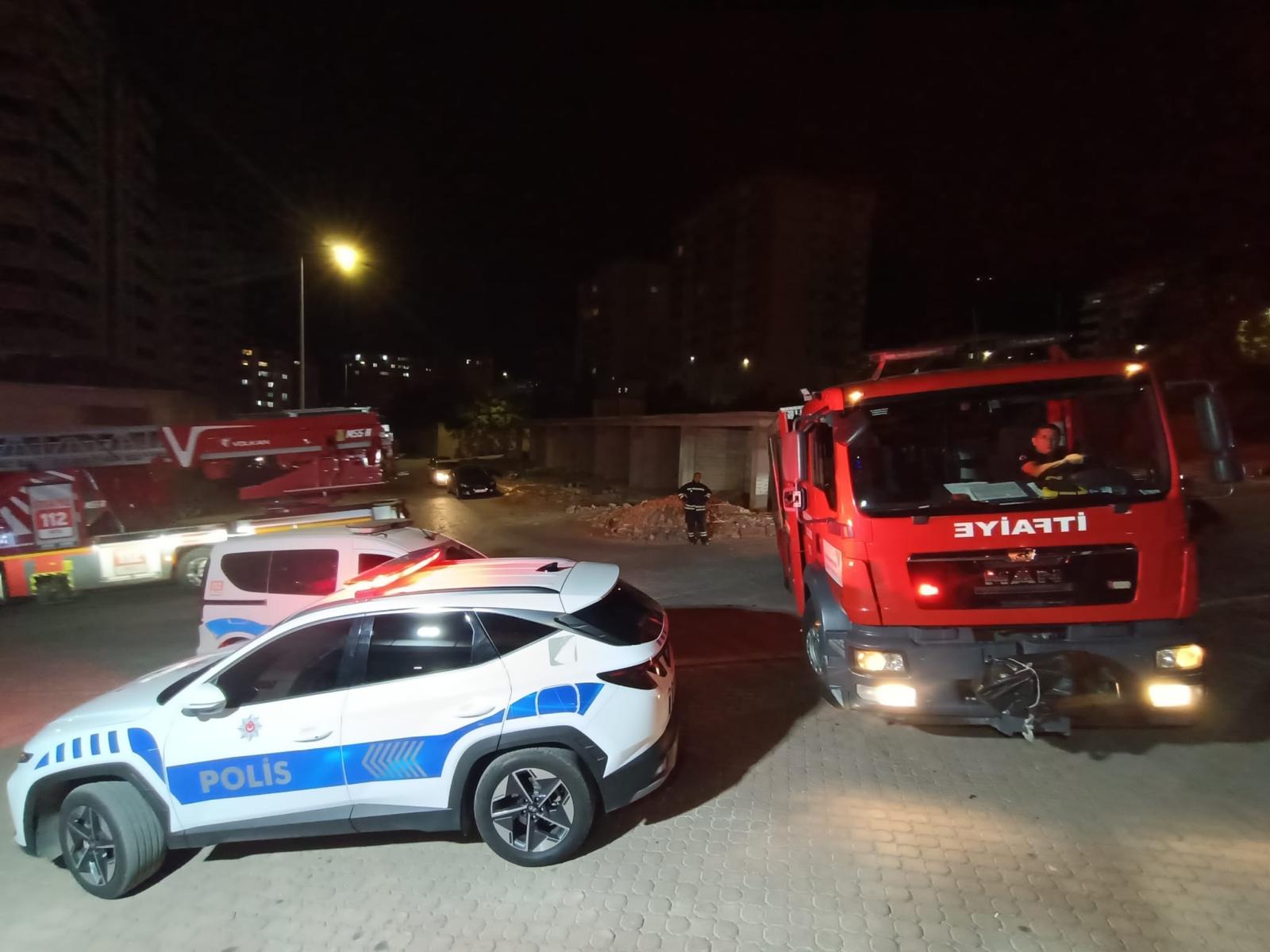 Kahramanmaraş’ta ocağın üstünde unutulan yemek yangın çıkardı