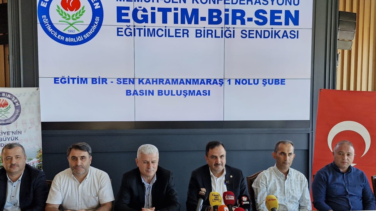 Eğitim-Bir-Sen Kahramanmaraş Şubesi: “Eğitim Çalışanlarının Sorunları Çözülmelidir”
