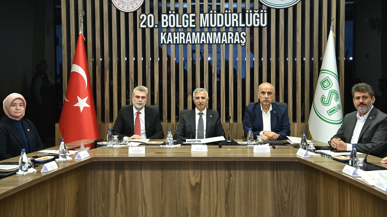 Başkan Görgel; “Kahramanmaraş Alt ve Üst Yapısıyla Şehirlere Örnek Olacak”