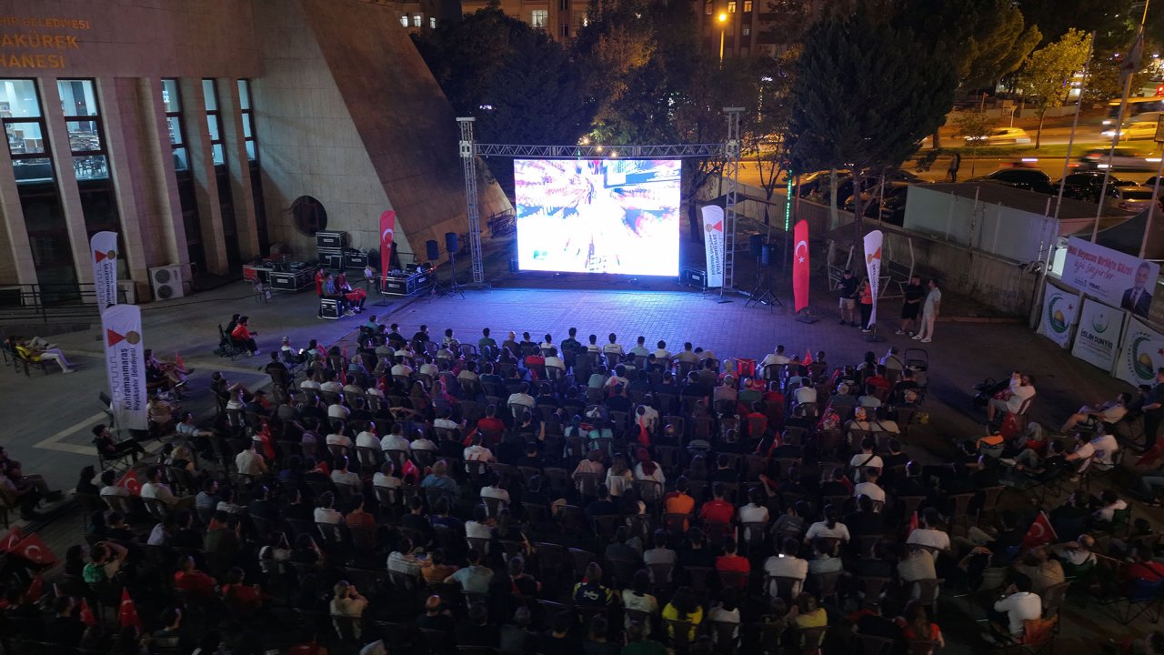 Kahramanmaraş Milli Maçta Tek Yürek Oldu