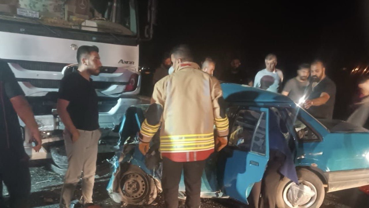 Kahramanmaraş’ta feci kaza: 3 kişi hayatını kaybetti