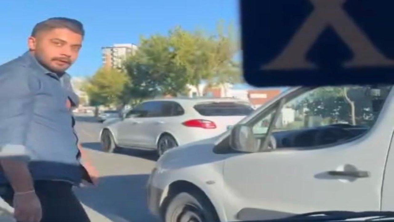 Kahramanmaraş’ta trafikte tartıştığı sürücünün camını kırdı