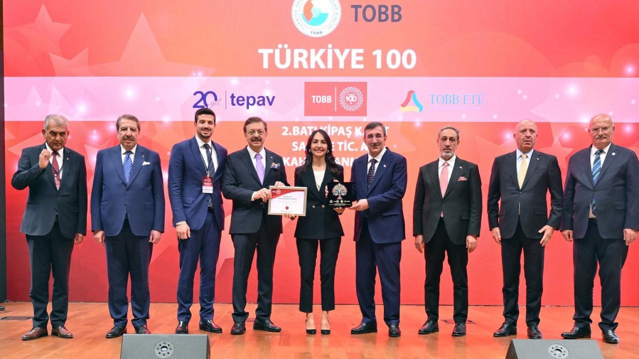 Batı Kipaş Kağıt, Türkiye’nin En Hızlı Büyüyen İkinci Şirketi Seçildi