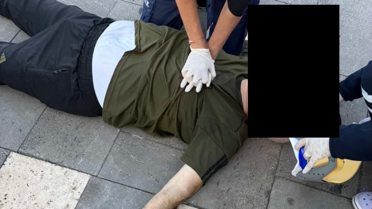 Kahramanmaraş’ta yürürken yere düşen yaşlı adam öldü