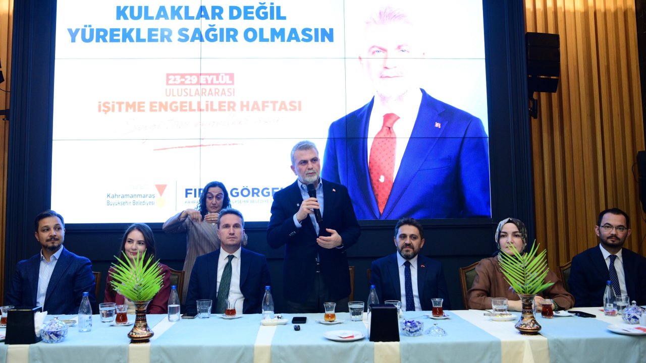 Başkan Görgel’den İşitme Engelliler Haftası’nda Anlamlı Buluşma