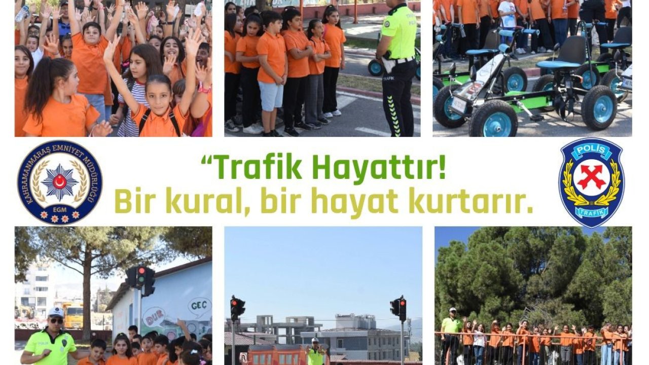 Kahramanmaraş’ta “Trafik Dedektifleri” Projesiyle Öğrencilere Trafik Bilinci Aşılanıyor