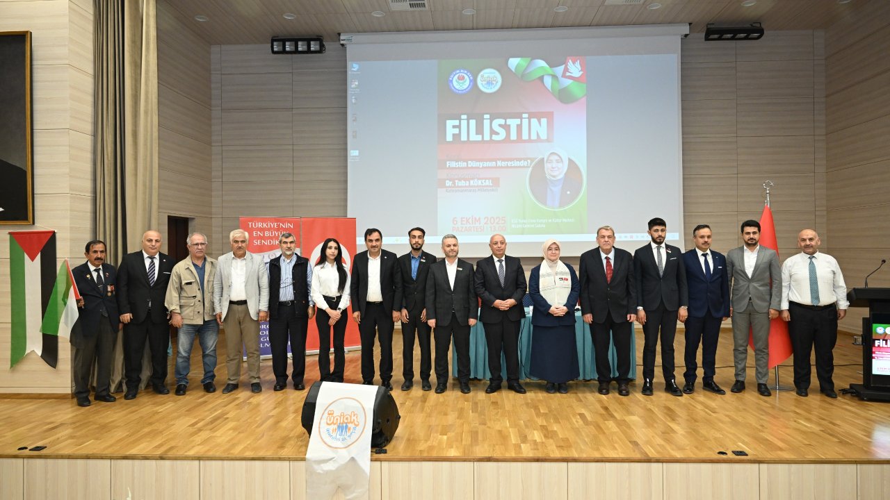 KSÜ’de “Filistin Dünyanın Neresinde?” Konferansı: İnsanlığın Ortak Vicdanı Vurgusu